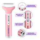 Depilador 4 em 1 - Rápido, Seguro e Resistente à Água!