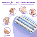 Depilador Elétrico - Multifuncional para Corpo e Rosto!