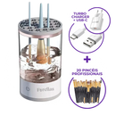 Lavador Automático - Lave e Seque Pincéis Sem Esforço!