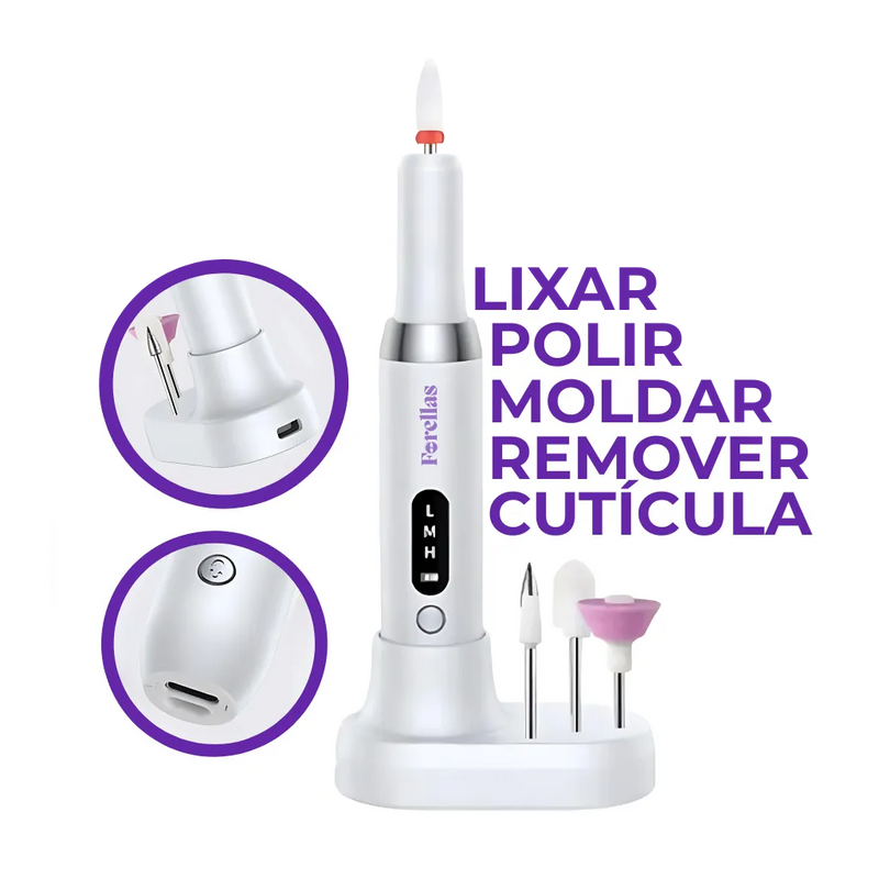 Kit Profissional Unhas - Lixe, Poli e Remova Cutículas Já!