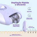 Depilador Elétrico - Multifuncional para Corpo e Rosto!
