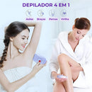 Depilador Elétrico - Multifuncional para Corpo e Rosto!