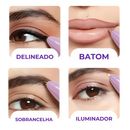 Caneta 4 em 1 - Make Completa: Olhos, Pele e Sobrancelha!