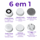 Escova de Limpeza Facial - Pele Renovada em Poucos Minutos!