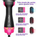 Escova Alisadora e Secadora – Cachos Alisados em Segundos!