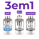 Lavador Automático - Lave e Seque Pincéis Sem Esforço!