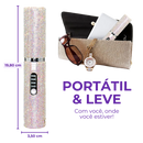 Chapinha USB Portátil - Alise os Fios Onde Você Estiver!