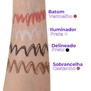 Caneta 4 em 1 - Make Completa: Olhos, Pele e Sobrancelha!