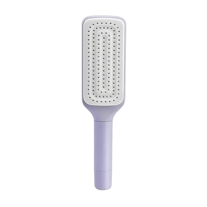 Escova de Cabelo - Limpa Sozinha e Alinha em Segundos!