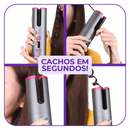 Modelador de Cachos – Portátil, Prático e Rápido!