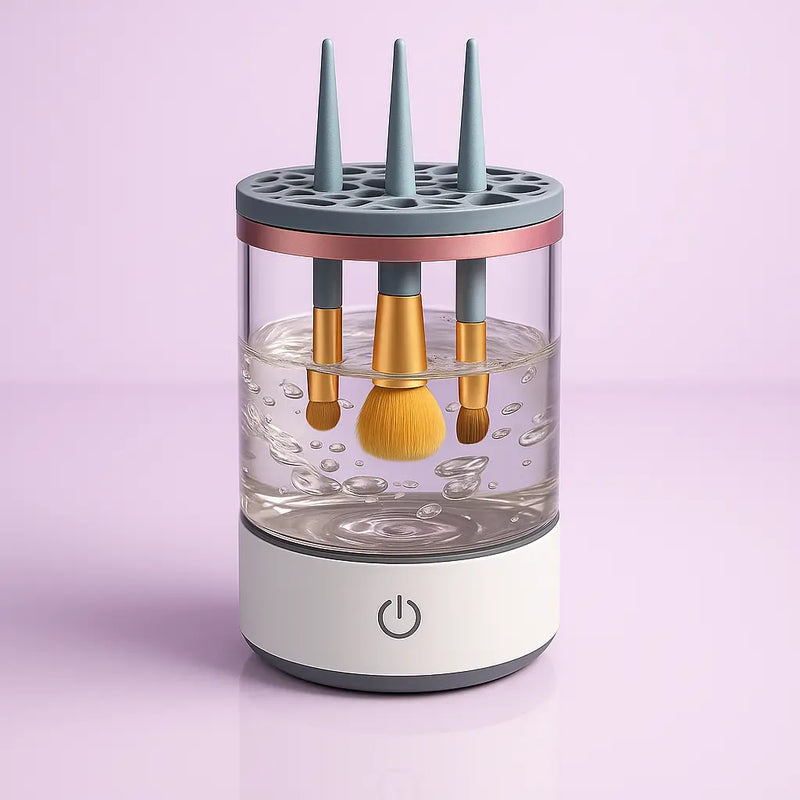 Lavador Automático - Lave e Seque Pincéis Sem Esforço!