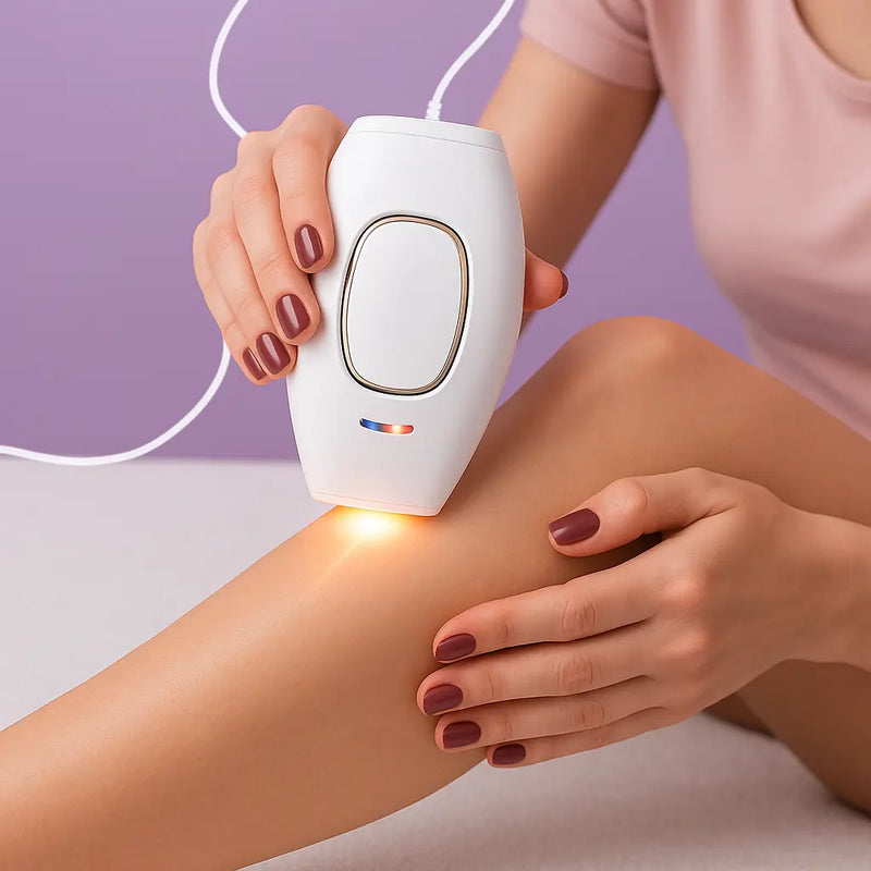 Depilador a Laser Portátil – Pele Lisa, Sem Dor e Sem Alergias!