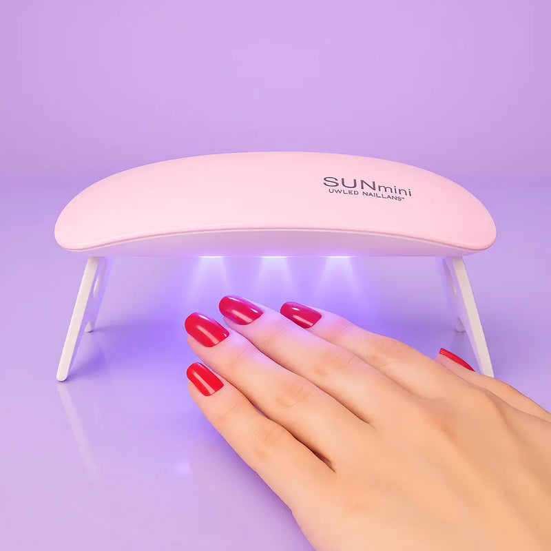 Mini Cabine UV LED - Unhas Secas em Segundos!