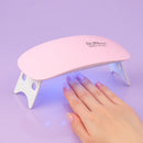 Mini Cabine UV LED - Unhas Secas em Segundos!