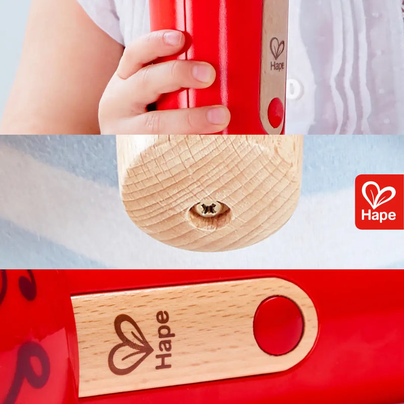 Microfone Infantil Premium Educativo Mágico Sem Pilhas com Efeito Eco e Design Alemão – Hape