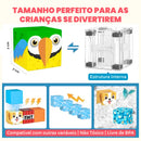 Blocos de Montar Magnéticos com luzes 150PCS – Brinquedo Educativo Montessori STEM Infantil