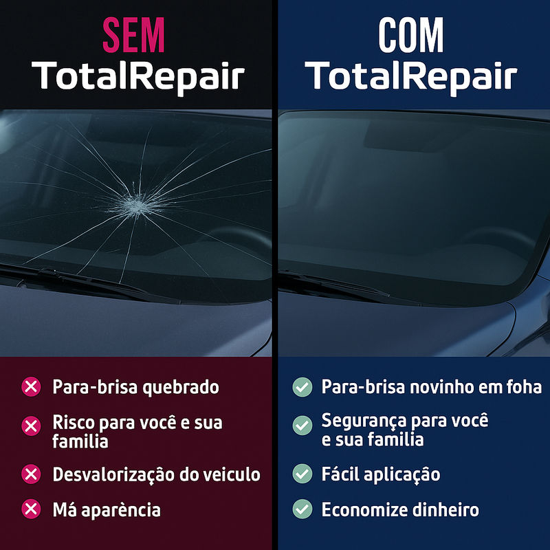 TotalRepair - Reparador sintético de vidro e espelhos