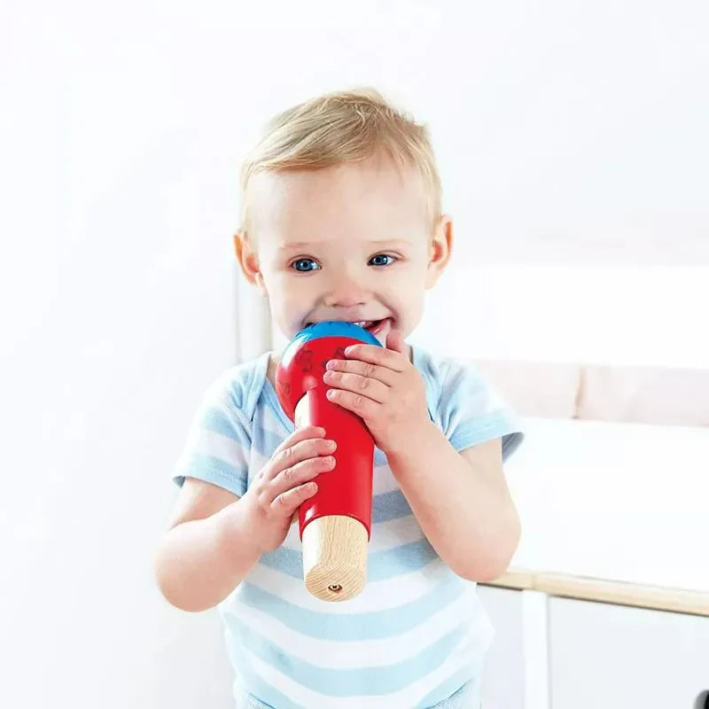 Microfone Infantil Premium Educativo Mágico Sem Pilhas com Efeito Eco e Design Alemão – Hape