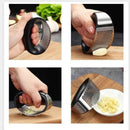 Amassador de Alho portátil em Inox