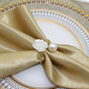 Anéis de Guardanapo com Pérola