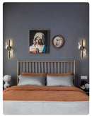 Arandela Nordica Espiral Iluminação Interna para cabeceira