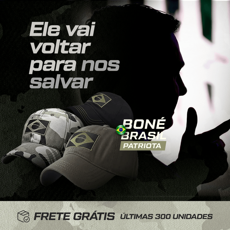 Boné Brasil Patriota
