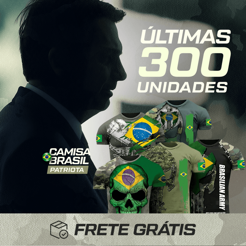 Camisa Brasil Patriota - Ele vai Voltar!