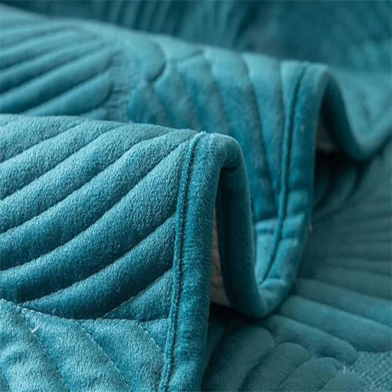 Capa de Sofá Nórdico Aveludada e antiderrapante