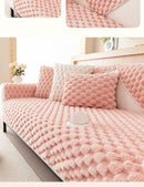 Capa de Sofá premium Aveludada e antiderrapante