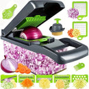 ChefMax 16X - Fatiador Multifuncional com 16 Peças para Corte de Legumes e Frutas