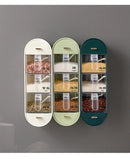 Compre 1 e Leve 2 - Porta-Tempero de Parede com 5 Compartimentos