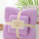 Conjunto de Toalhas em Microfibra Absorvente - Toalha de rosto e toalha de banho