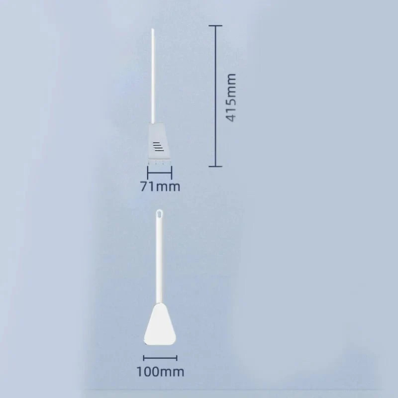 Escova Sanitária Silicone Longa com Suporte