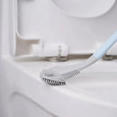 Escova Sanitária Silicone Longa com Suporte