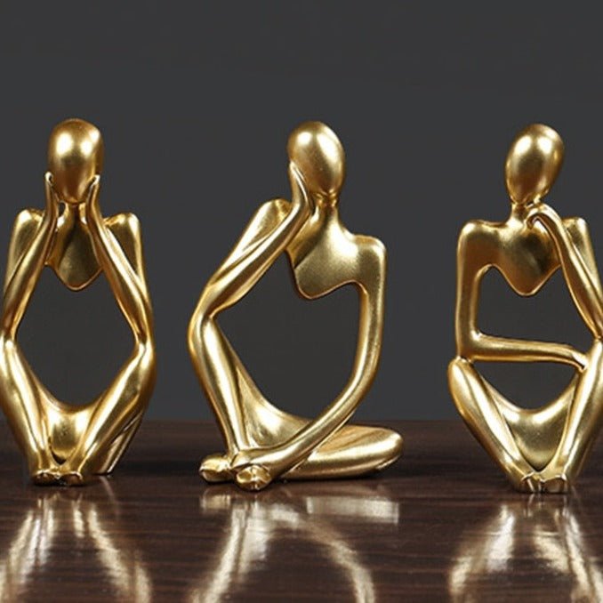 Escultura Decorativa Moderna O pensador