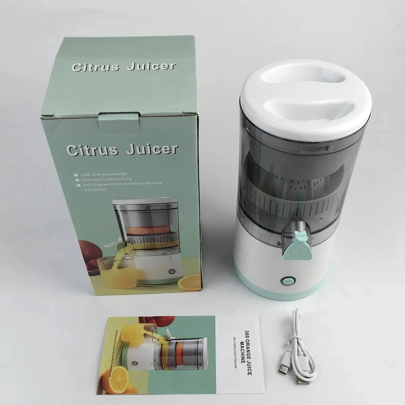 Juice Fast - Espremedor de Frutas elétrico portátil sem fio, recarregável por USB