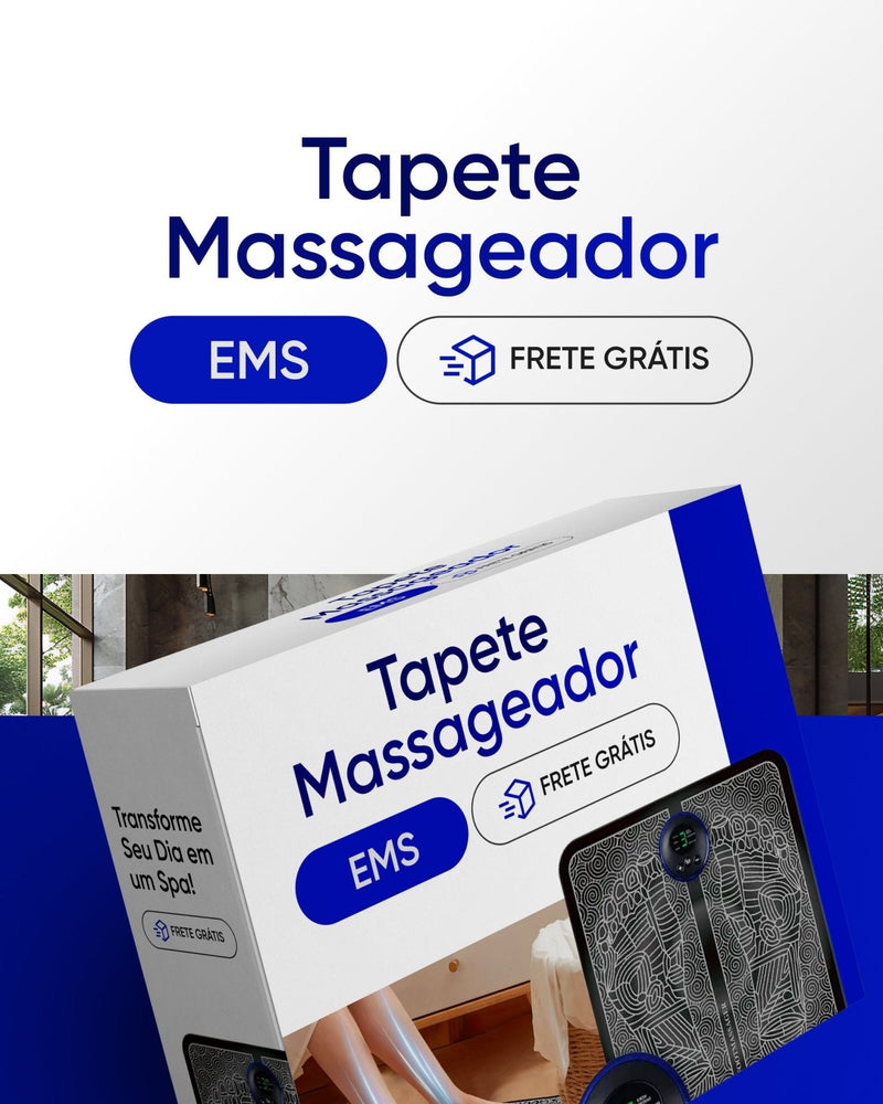 Foot Mat - Tapete Massageador com Tecnologia EUMS