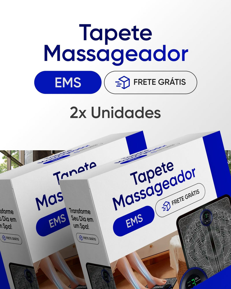 Foot Mat - Tapete Massageador com Tecnologia EUMS