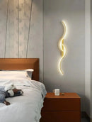 Luminária LED de Parede Moderna - Luz LED Minimalista para Quarto, Cabeceira, Luminárias de Parede