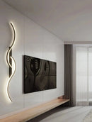 Luminária LED de Parede Moderna - Luz LED Minimalista para Quarto, Cabeceira, Luminárias de Parede