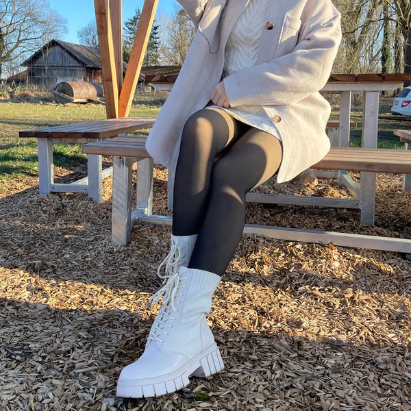 Kit Meia calça forrada Translúcida - Pague 1 e Leve 2 Pares