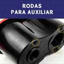 Mop Giratório Com Cesto Em Inox C/2 Refil e Dispense Para Sabão