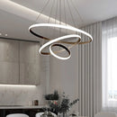 Pendente Torcido Luxuoso Nórdico Ajustável LED com alto brilho
