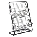 Prateleira Dupla Organizadora de Frutas e mantimentos