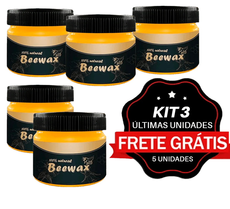 Super Cera Beewax - Cera Reparadora de Móveis de madeira