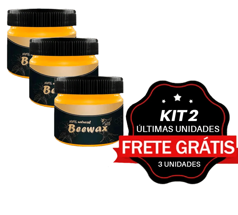 Super Cera Beewax - Cera Reparadora de Móveis de madeira