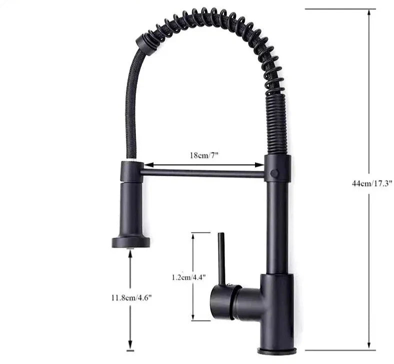 Torneira Gourmet para Cozinha Spiral Spring